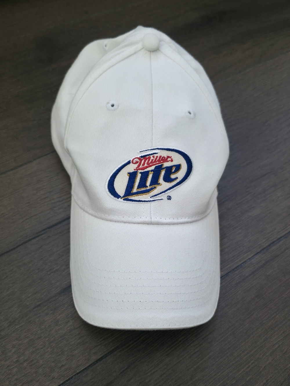 Miller Lite‎ White Baseball Cap